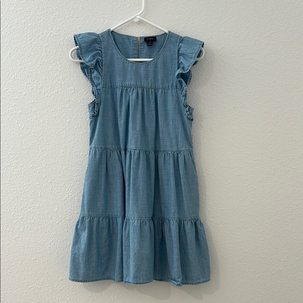 JCrew Blue Denim Dress